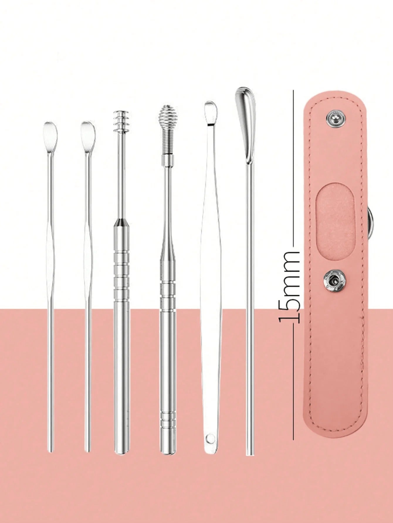 Ear Cleaning Tool Pick Kit + storage bag.