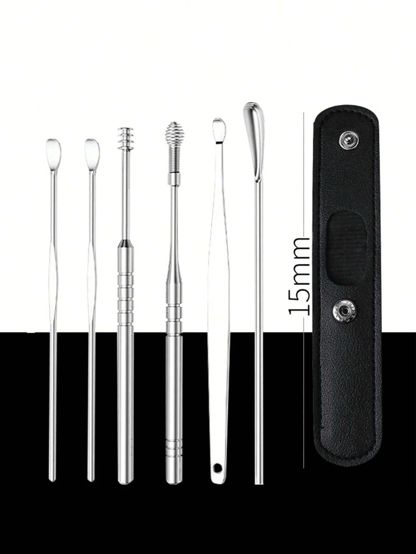 Ear Cleaning Tool Pick Kit + storage bag.