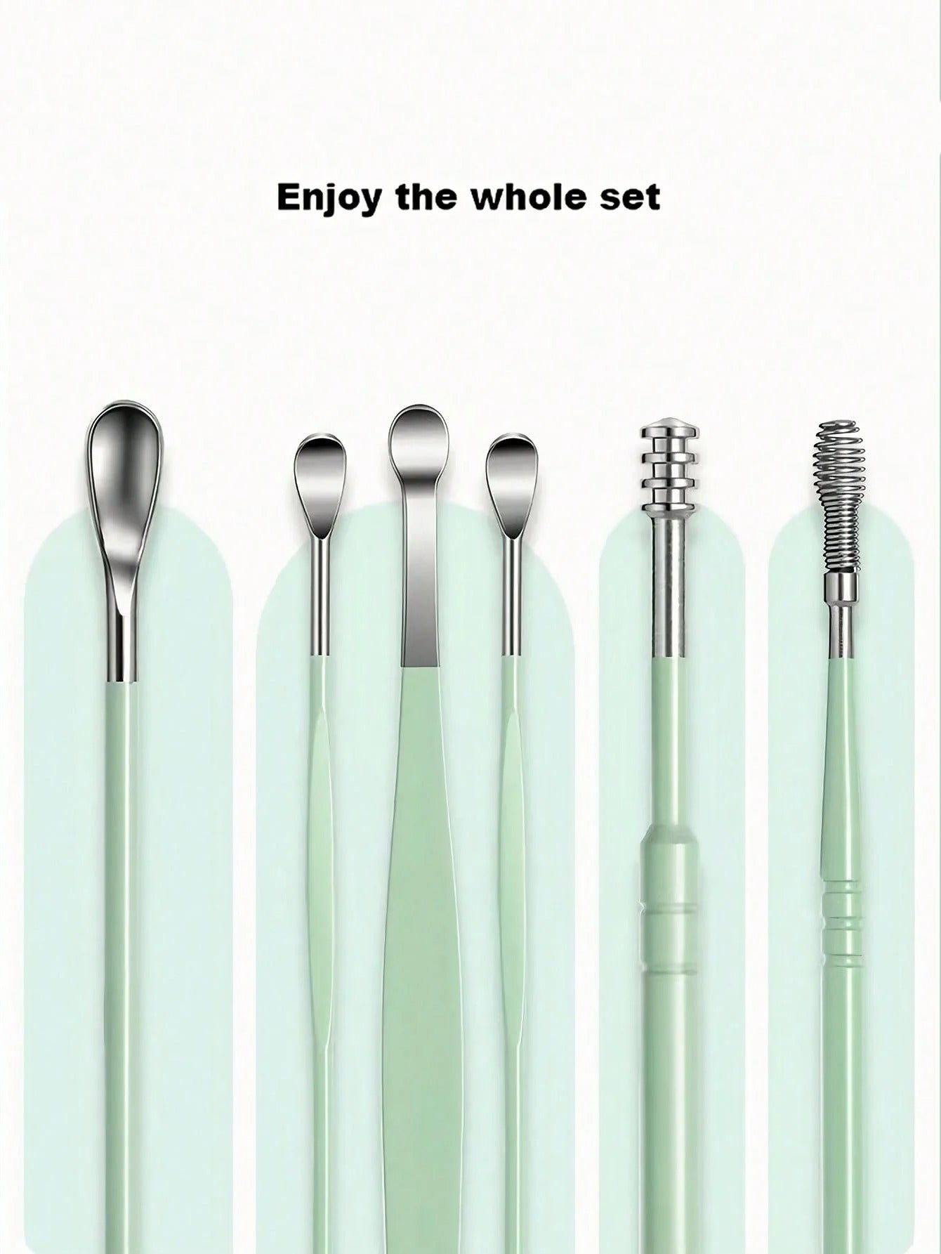 Ear Cleaning Tool Pick Kit + storage bag.