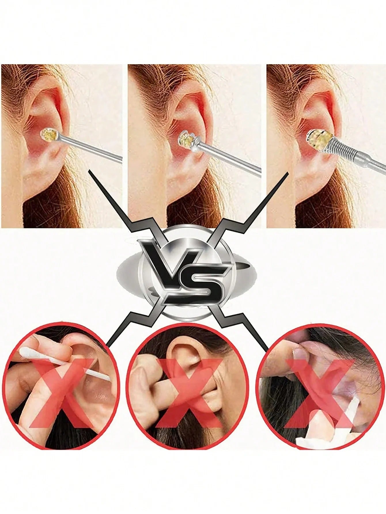 Ear Cleaning Tool Pick Kit + storage bag.